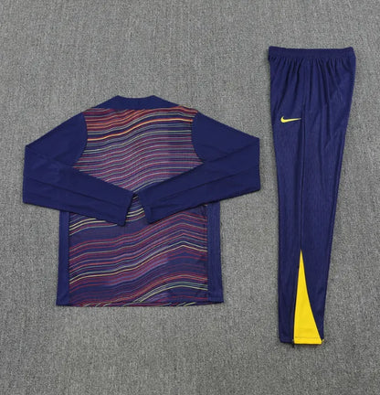Barcelona 25/26 Tracksuit Camouflage Yellow