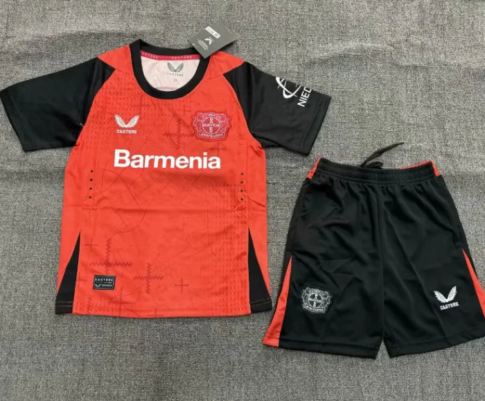 Bayer Leverkusen 24/25 Home Full Kit (Adult and Kids)