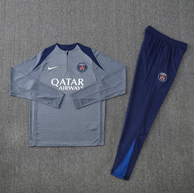 Paris PSG 25/26 Tracksuit Grey