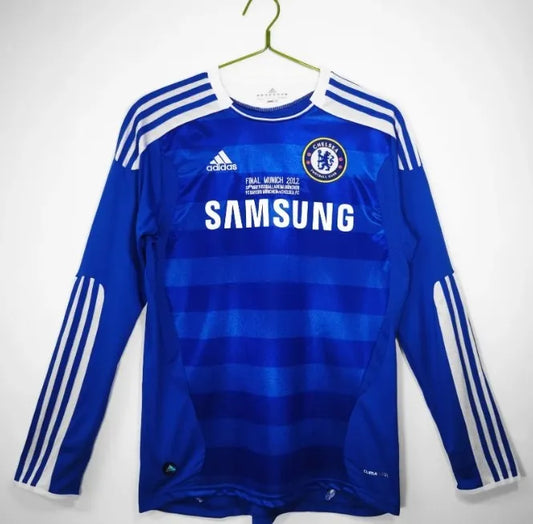 Chelsea 2011/2012 Home Retro Kit Long-Sleeve