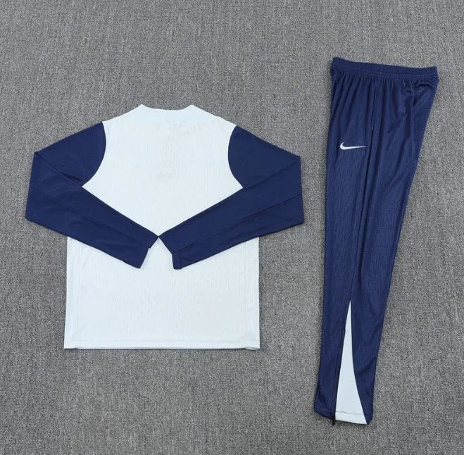 Inter Milan 25/26 Zipper Tracksuit White