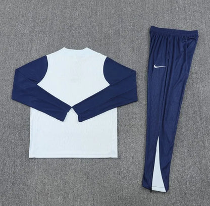 Inter Milan 25/26 Zipper Tracksuit White