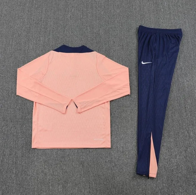 Chelsea 25/26 Zipper Tracksuit Pink