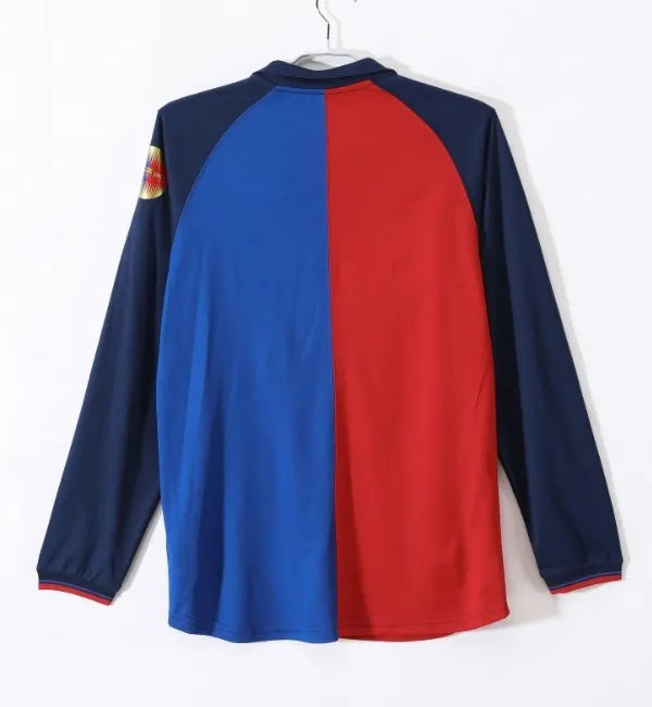 Barcelona 100th Anniversary Home Retro Kit Long-Sleeve