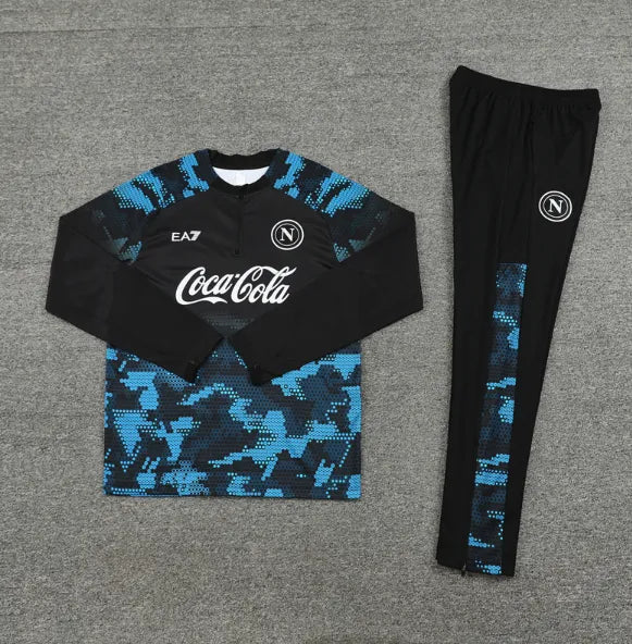 Napoli 24/25 Tracksuit Camouflage Blue