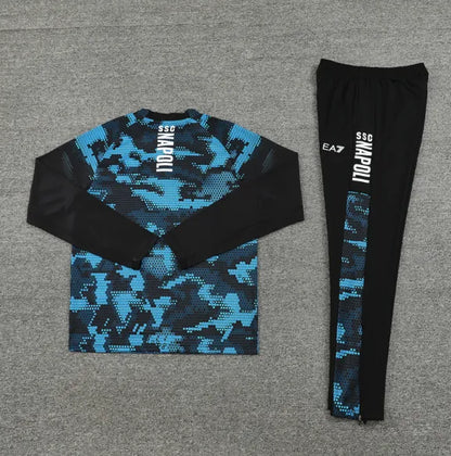 Napoli 24/25 Tracksuit Camouflage Blue