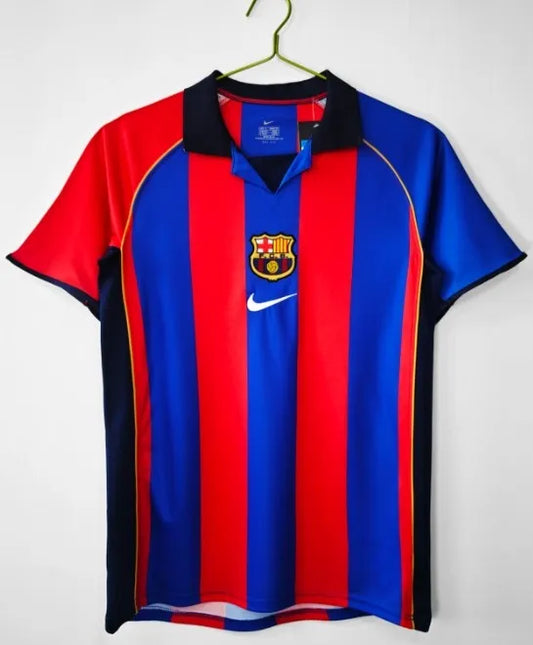 Barcelona 2001/2002 Home Retro Kit