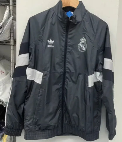 Real Madrid 24/25 Windbreaker Grey