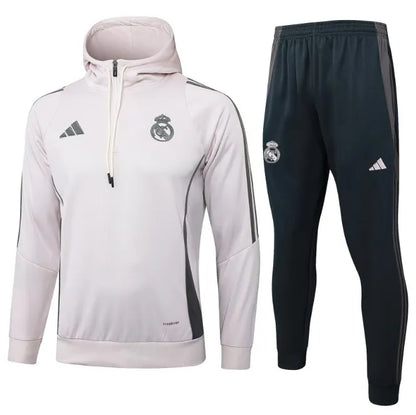 Real Madrid 24/25 Hooded Tracksuit