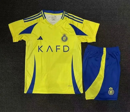 Al-Nassr 24/25 Home Full Kit (Adult and Kids)