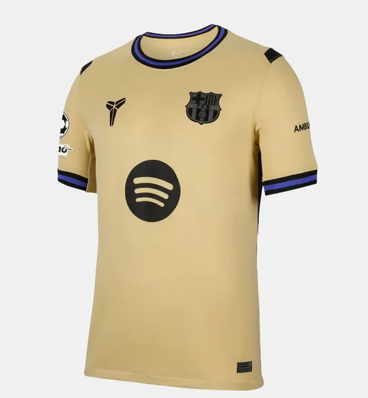 Barcelona 25/26 Away Kit x Kobe Bryant