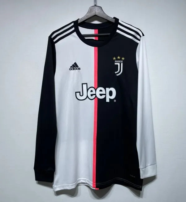 Juventus 2019/2020 Home Retro Kit Long Sleeve