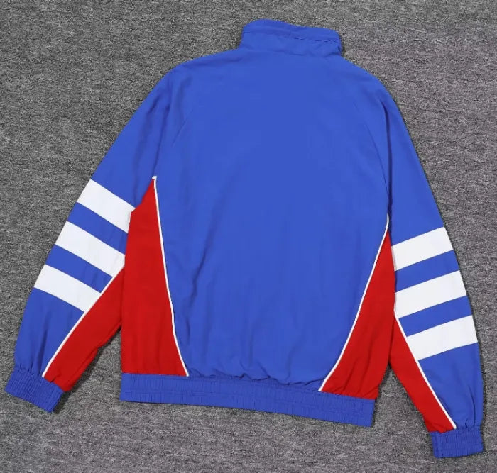 Bayern 24/25 Windbreaker Retro Styled Blue