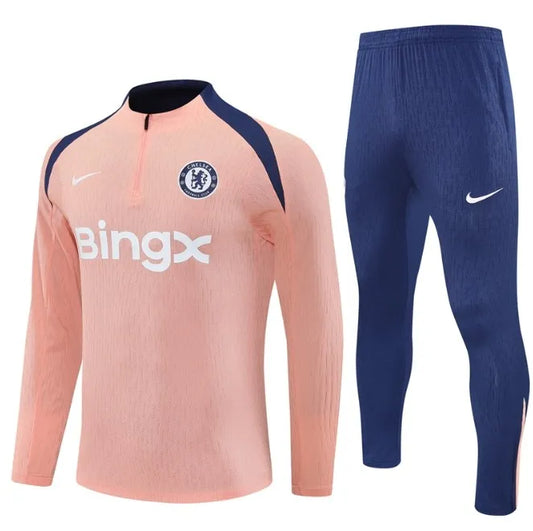 Chelsea 25/26 Zipper Tracksuit Pink
