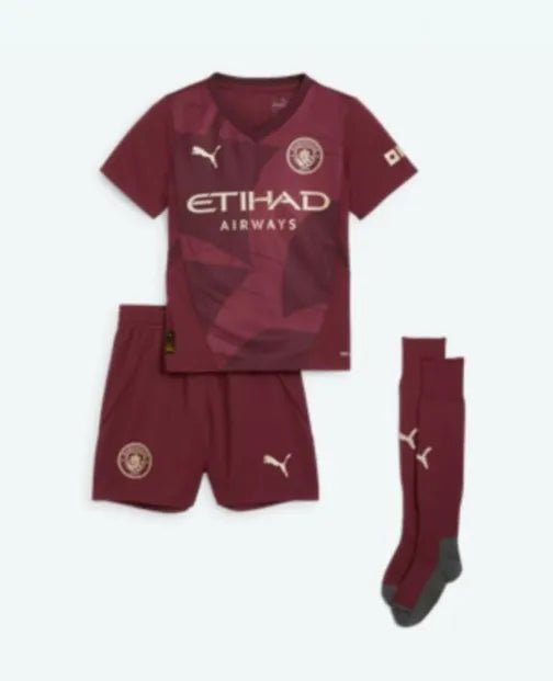 Manchester City 24/25 Third Full Kit (Adult and Kids)