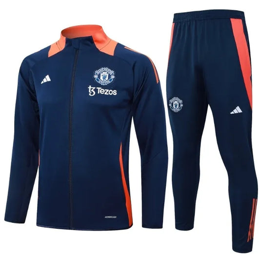 Manchester United 24/25 Tracksuit Royal Blue