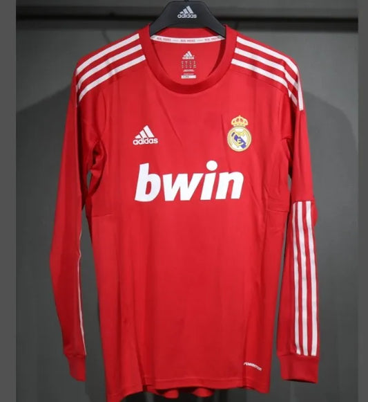 Real Madrid 2011/2012 Third Retro Kit Long Sleeve