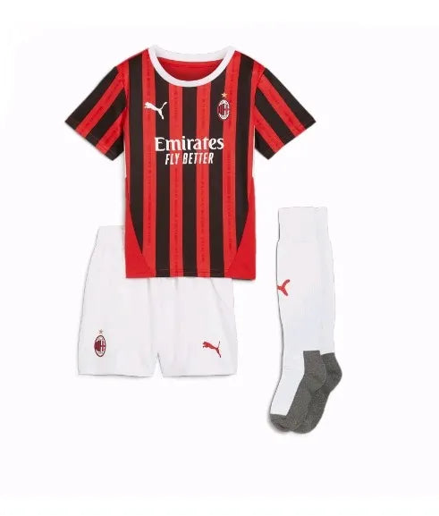 AC Milan 24/25 Home Full Kit (Adult and Kids)