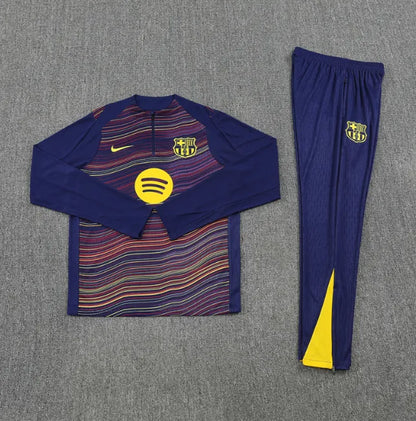 Barcelona 25/26 Tracksuit Camouflage Yellow