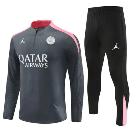 Paris 24/25 Zipper Tracksuit Grey