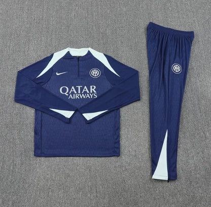 Inter Milan 25/26 Zipper Tracksuit Blue