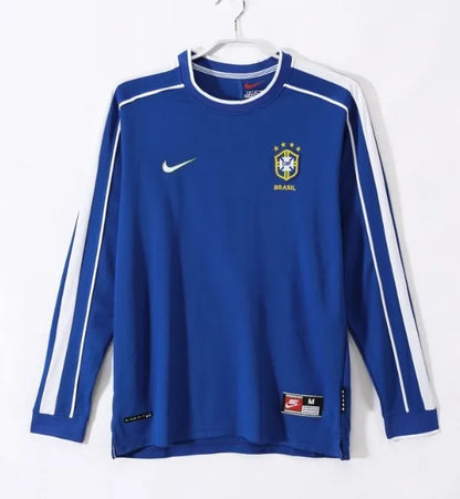 Brasil 1998 Away Kit Long-Sleeve