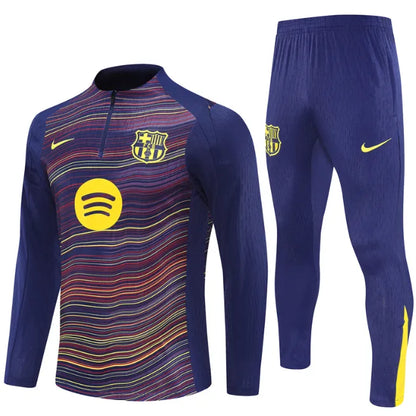 Barcelona 25/26 Tracksuit Camouflage Yellow