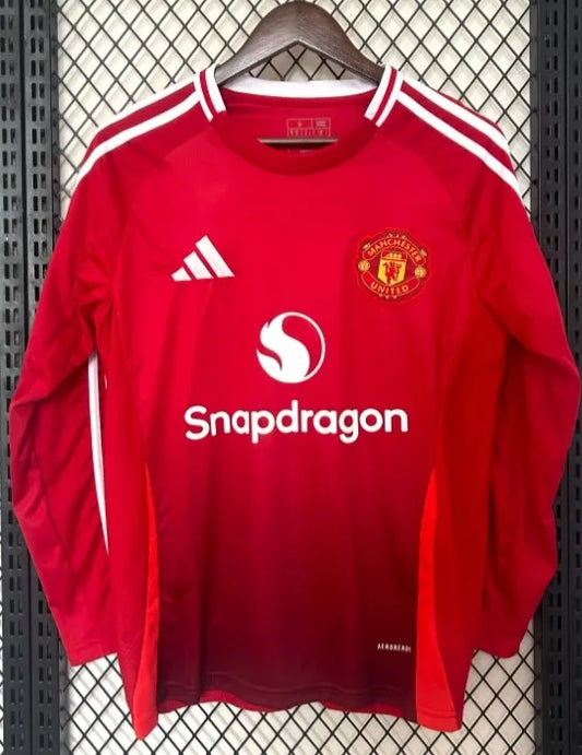 Manchester United 24/25 Home Kit Longsleeve