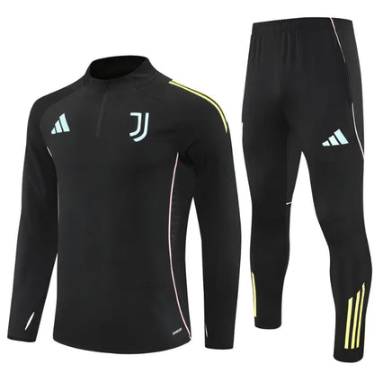 Juventus 25/26 Tracksuit Black