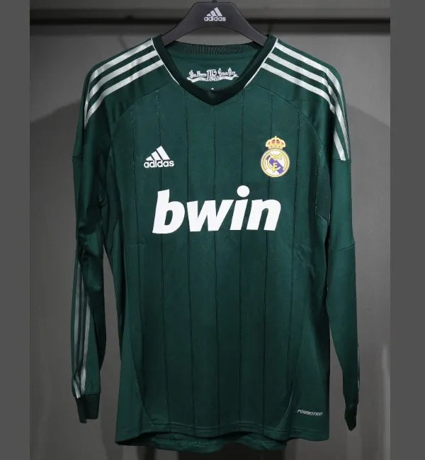 Real Madrid 2012/2013 Third Retro Kit Long Sleeve