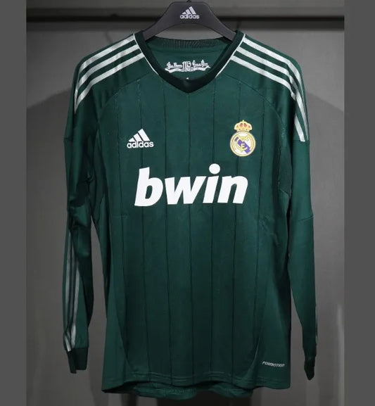 Real Madrid 2012/2013 Third Retro Kit Long Sleeve