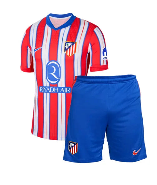 Atletico Madrid 24/25 Home Full Kit (Adult and Kids)