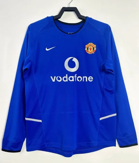 Manchester United 2002/2003 Third Retro Kit Long-Sleeve