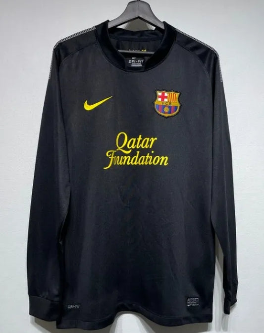 Barcelona 2011/2012 Away Retro Kit Long-Sleeve