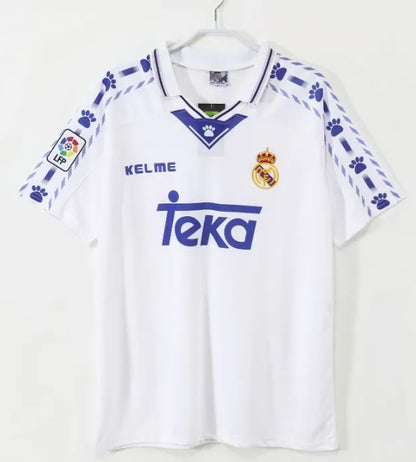 Real Madrid 1996/1997 Home Retro Home