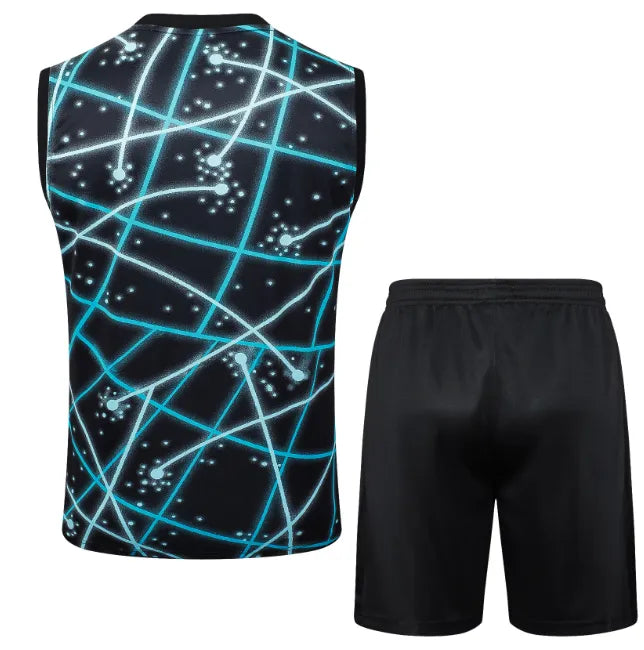 Inter Milan 25/26 Vest Black & Blue