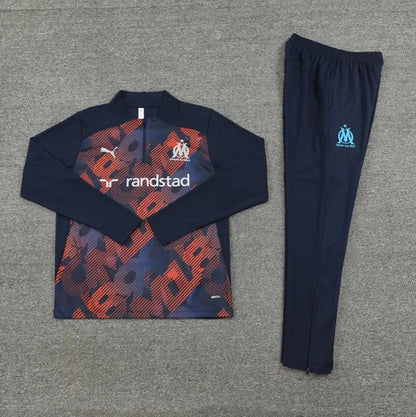 Marseille 24/25 Tracksuit Camouflage Red