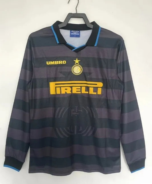 Inter Milan 1997/1998 Third Retro Kit Long-Sleeve