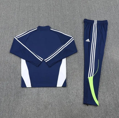 Real Madrid 25/26 Zipper Tracksuit Royal Blue
