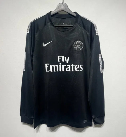 Paris PSG 2017/2018 Third Retro Kit Long Sleeve