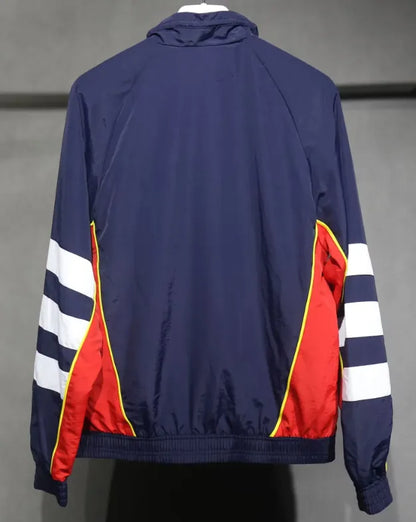 Arsenal 24/25 Windbreaker Retro Styled Royal Blue